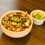 Sopa azteca en Poza Rica, Veracruz.